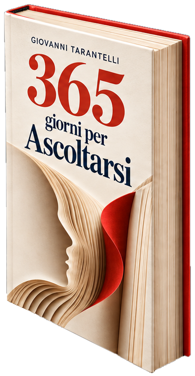 Mockup fotografico del libro 365 giorni per ascoltarsi